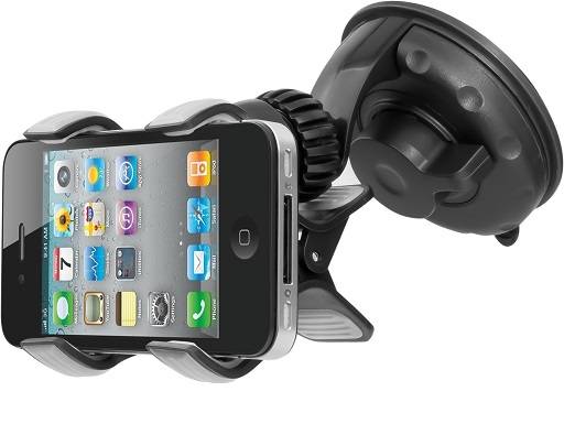 Держатель телескопический AH-2081BL-XP  для сотовых телефонов в блистере /КПК/GPS (малый)