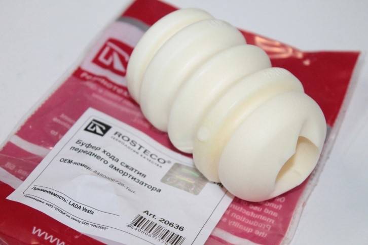 Отбойник стойки /2180 Lada Vesta/ перед. (Rosteco)