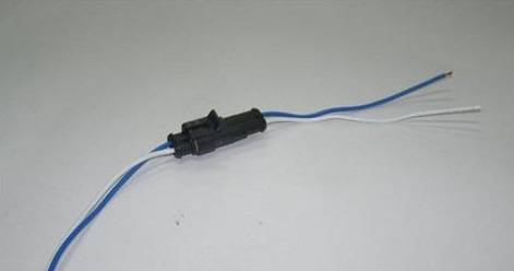 Разъем универсальный влагозащитный №2 /2 конт./ (колодка)