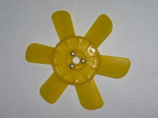Крыльчатка вентилятора /2101/ 6-ти лоп. желт. (Автопласт)
