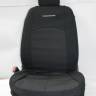 Чехлы на сиденье /Volkswagen Jetta/ с 2010г. Жаккард черный (разд. зад. спинка) (TREND NEW)