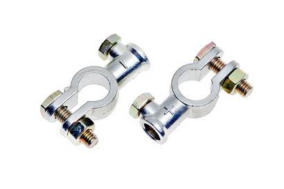 Клеммы АКБ SBT 011 цинк., болт 8мм 2шт (СтартВольт) (50)