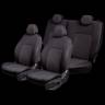 Чехлы на сиденье /Lada Largus/ 5 мест. с 02.2021г. 60/40 3Г Дублин Жаккард черный (разд.зад.спинка)