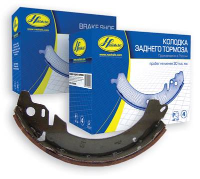 Колодка торм. задн. М-412, 2126 и.у. (Начало)