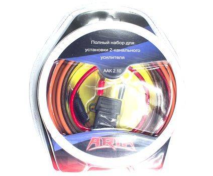 ARIA Комплект установочный AAK 2.10 для 2-канального усилителя сечение 6мм2