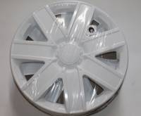 Колпак колеса R14 Галакси белый  (LION)