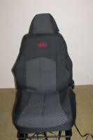 Чехлы на сиденье /Kia Sportage III/ с 2010 г. Жаккард черный (разд. зад. спинка) (TREND NEW)