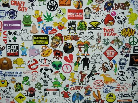 Наклейка Sticker-boom №1 70х100см (Россия)