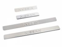 Накладки порогов Nissan X-Trail --14 из 4шт (нержавейка) (Dollex) Накладки порогов Nissan X-Trail --14 из 4шт (нержавейка) (Dollex)