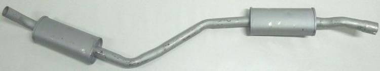 Глушитель доп. (резонатор) ВАЗ 2106 закатной элипс Норма (554) (Норман)