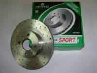 Диск тормозной /2112/ R14 вентилир. (2 шт) перфор. Спорт Диск тормозной /2112/ R14 вентилир. (2 шт) перфор. Спорт