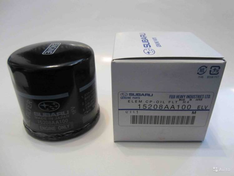 Фильтр масляный SUBARU 15208AA100 оригинал