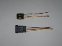 Разъем универсальный влагозащитный №4 /4 конт./ (Москва)