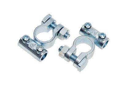 Клеммы АКБ SBT 013 цинк., винт 6мм 2шт (СтартВольт) (50)