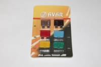 Предохранители набор флаж. 5-30А /к-т 6 шт/ (АВАР)