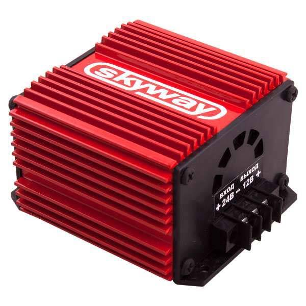 Преобразователь напряжения 24/12V 10А (SKYWAY)