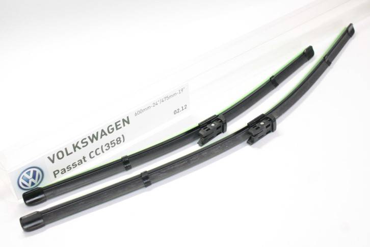 Щетка стеклоочистителя бескаркасная Volkswagen Passat CC (358) 24" 60 см+ 19" 47,5 см