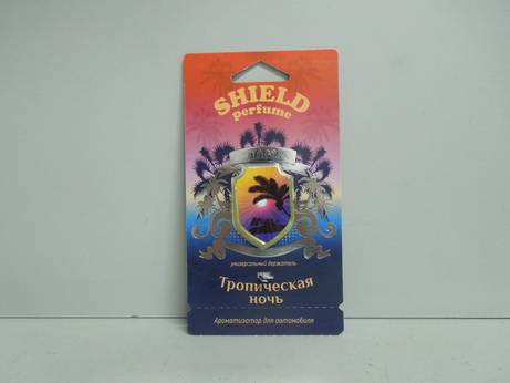 Освежитель (ароматизатор) подвесной жидкий Shield perfume Тропическая ночь (Fouette) (40)