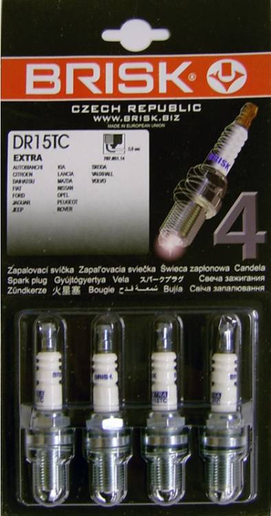 Свечи EXTRA DR15TC /ВАЗ 16 кл./ (0.8) Brisk