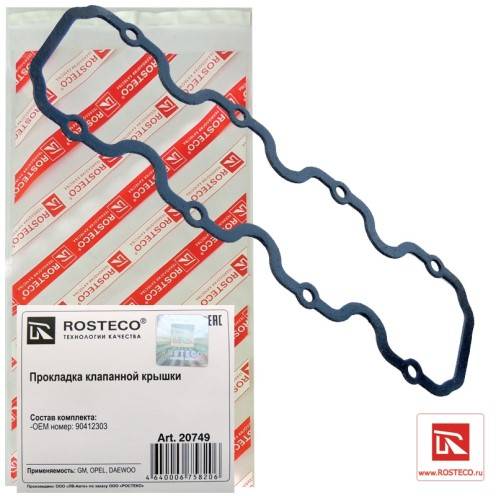 Прокладка кл.крыш. Daewoо Espero 1.8/2.0 (Rosteco)
