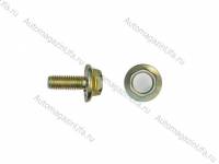 Болт М8х20 крепления кронштейна бампера с зубчатым буртиком 2101-06 07 Болт М8х20 крепления кронштейна бампера с зубчатым буртиком 2101-06 07