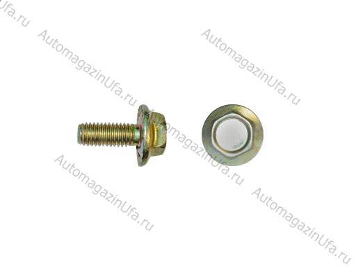 Болт М8х20 крепления кронштейна бампера с зубчатым буртиком 2101-06 07