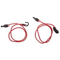 Резинка для крепл. груза набор (2 шт) 8мм*120см пласт. крюк (SKYWAY)