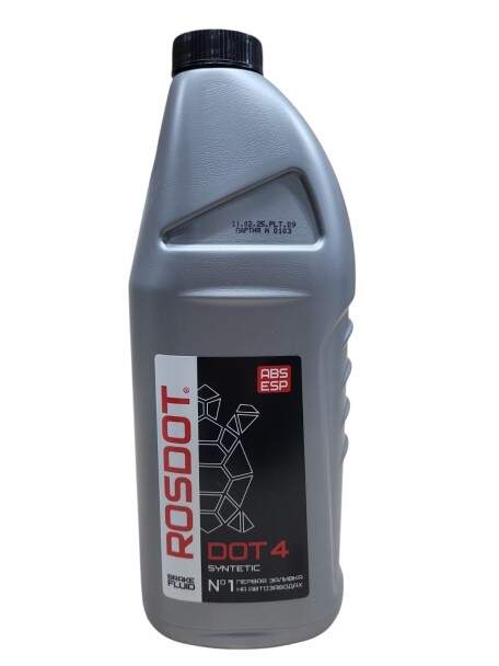 Жидкость тормозная 910 гр "РОСДОТ-4" "Synthetic"