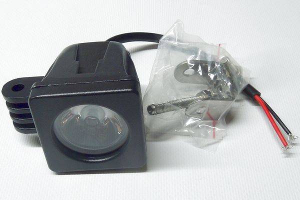 Фара доп. Off-road KS-WSQ401CS светодиодная 1 диод х 10W Cree LED, 12/24V 45W 50х60х50мм дальний (No name)