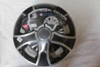 Колпак колеса R15 Бис Ринг Микс черный (5) (JESTIC)