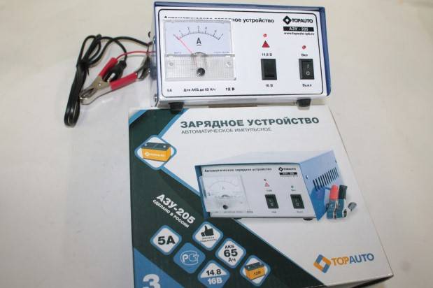Устройство зарядное Заводила АЗУ-205 6/12В (TOP AUTO)