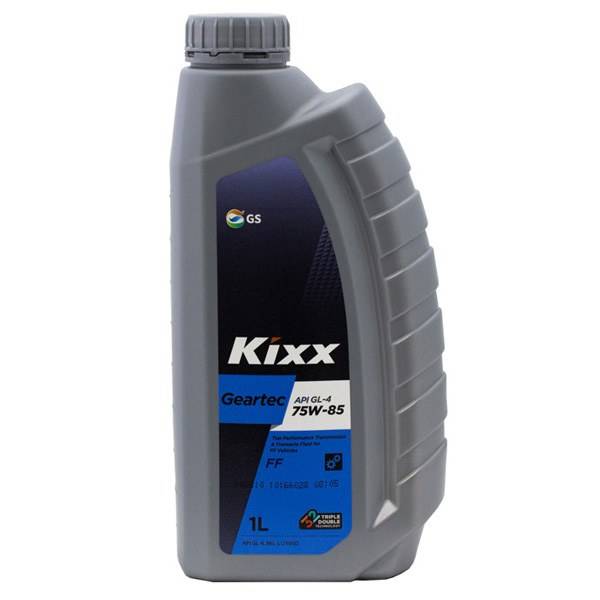 Масло трансмиссионное KIXX Geartec FF 75W85 GL-4 1л полусинтетика