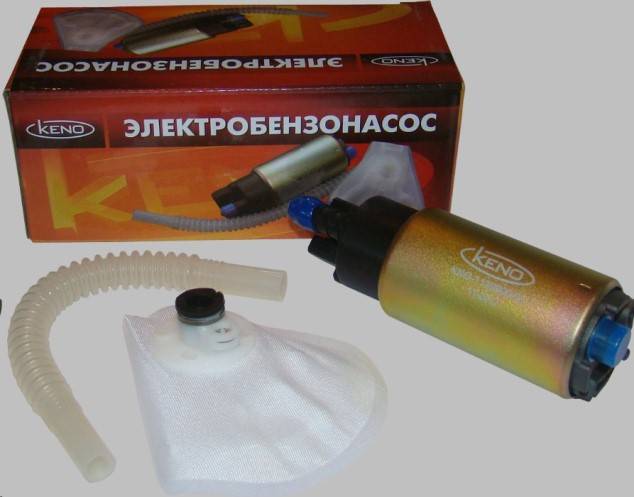 Бензонасос ГАЗ УАЗ ДВС 406 KENO с фильтром и соединительной трубкой
