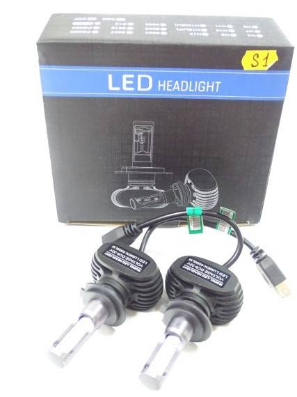 Лампа H7 12V LED 36W/8000LM 8000K 2 шт (без вентилятора)
