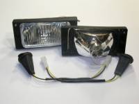 Фара п/туман. /2110/ белые, рифленое стекло (Тольятти)