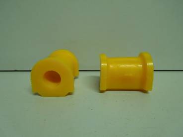 Втулка стабилизатора перед. ВАЗ 2110-12 полиуретан желтый из 2шт (CS-20) Балаково Запчасть