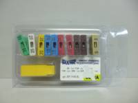 Предохранители набор флаж. 5-30А ULTRA цинк /10 шт/ с пинцетом (Маякавто)