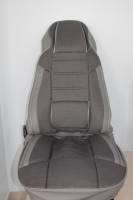 Чехлы на сиденье /2123 Шеви/ 2004-2012г. Жаккард серый (разд. зад. спинка) (TREND NEW)