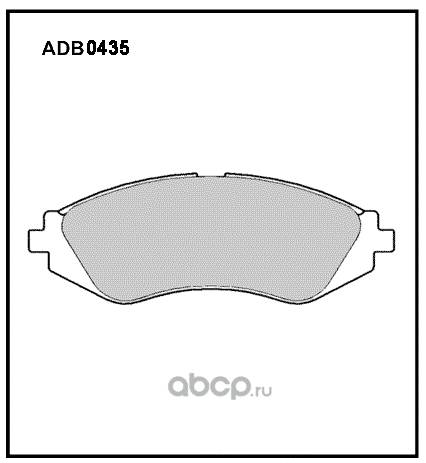 Колодка торм. Chevrolet Lacetti Tacuma Suzuki Forenza Rezzo 2004 г. перед.