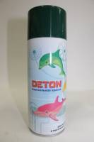 Краска спрей DETON акрил. № 6005 Темно-зеленая 520 мл.