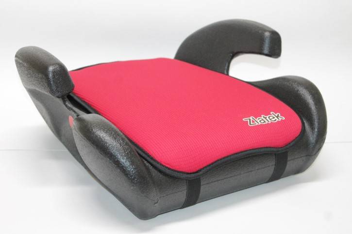 Кресло детское (подушка) Zlatek Gals группа 3 от 6 до 12 лет, 22-36кг красное (Azard Group)