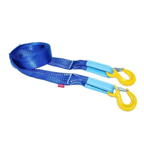 Трос буксировочный лента 4,5т х 5м 2 крюка (Такелаж+) (Tplus)