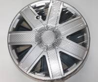 Колпак колеса R15 Галакси серебристый (4) (LION)