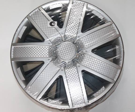 Колпак колеса R15 Галакси серебристый (4) (LION)