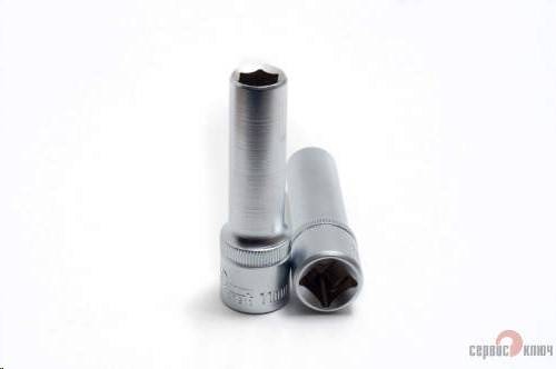 Головка торц. 1/2" 6-гран. 11мм глубокая (Сервис ключ)