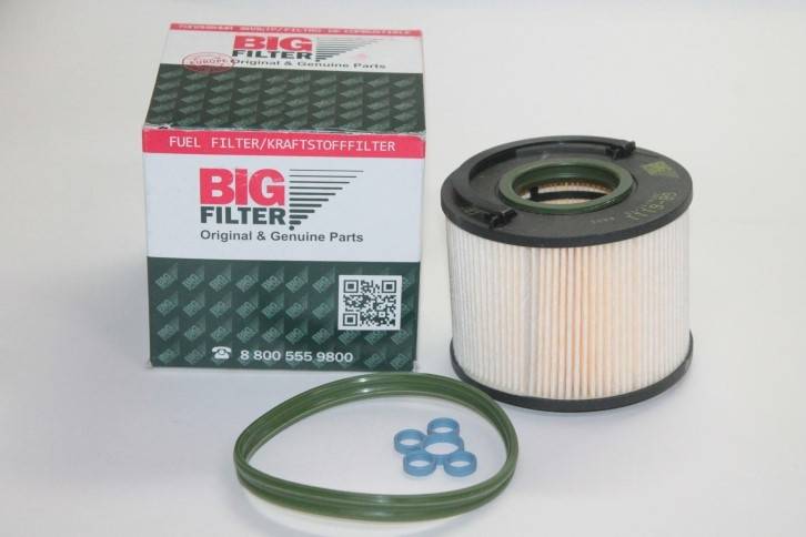 Фильтр топливный Volkswagen Touareg I 3.0 TDI 04-10 дизель (BIGFILTER)