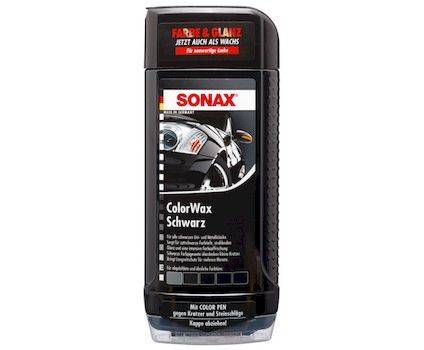 Полироль кузова цветной черный 500мл c воском (SONAX) 