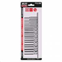 Набор головок торцевых 10 предметов 1/4" 6-гранных (4,5,6,7,8,9,10,11,12,13мм) глубоких на держателе Набор головок торцевых 10 предметов 1/4" 6-гранных (4,5,6,7,8,9,10,11,12,13мм) глубоких на держателе