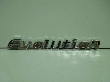 Эмблема надпись "Evolution"
