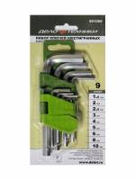 Ключ шестигранный 561091 набор 9 предметов (Дело Техники) Ключ шестигранный 561091 набор 9 предметов (Дело Техники)
